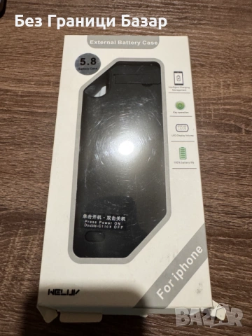 Нов Power case за iPhone X 4000mAh външна батерия калъф кейс Айфон
