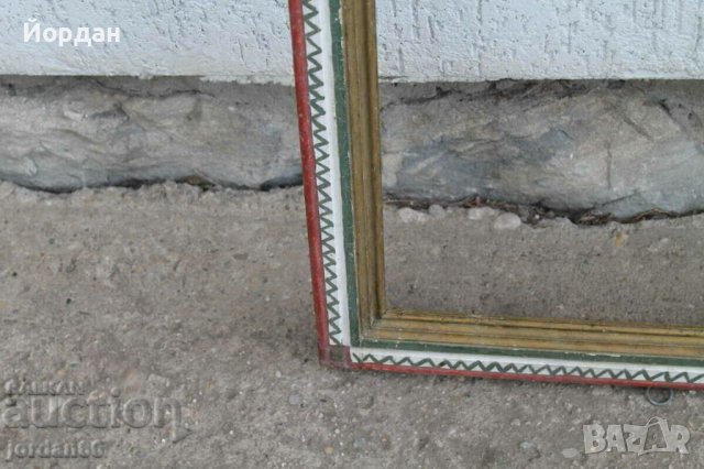 Стара дървена рамка, снимка 5 - Колекции - 39145715