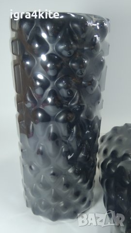 Foam Roller Larsen иновативна 2в1 без основа ролка за тренировки и йога, снимка 2 - Йога - 40769386