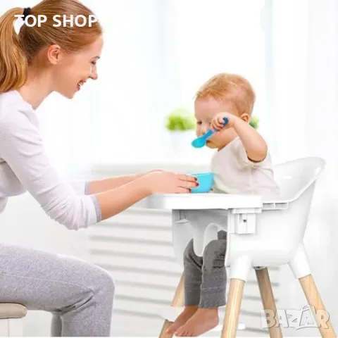 Ново Столче за хранене Bellababy Бебе 5-точков предпазен колан, снимка 5 - Детски - 49658529