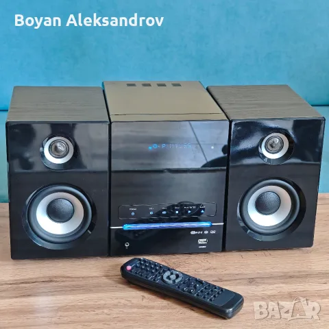 TCM/Tchibo DVD Hi-Fi система | USB • AUX • DVD • FM • Дистанционно