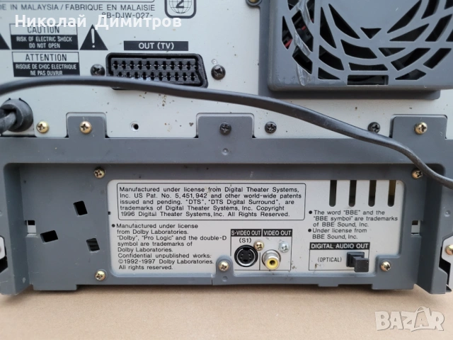 Продавам домашна аудио система AIWA GDV335EZ 2x70W, снимка 15 - Аудиосистеми - 53252863