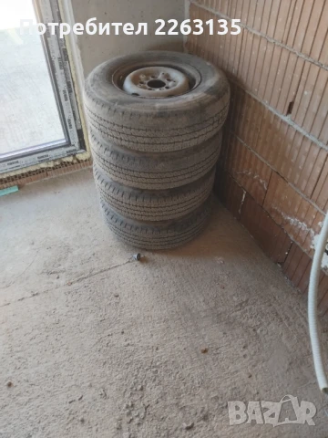 Продавам джанти за бус 308, снимка 2 - Гуми и джанти - 50680208