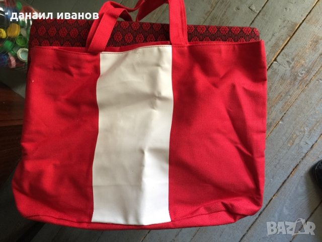 Чанта текстил 48/31 см плажна или за пазар 