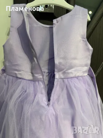 Бебешка официална рокля с пайети - 2-3г. /100см. , снимка 5 - Бебешки рокли - 49562458