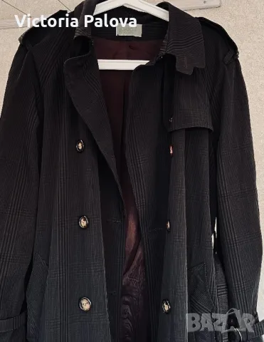 Тренчкот  GAROU PARIS Франция, снимка 5 - Палта, манта - 47725218