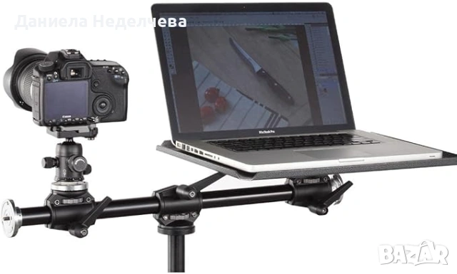 Монтажно рамо Godox LSA-10 Dual mount arm, снимка 2 - Чанти, стативи, аксесоари - 53163517