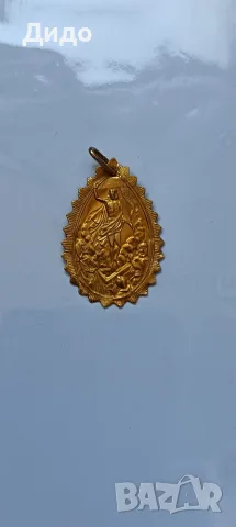 Златна кръщенка, снимка 2 - Колиета, медальони, синджири - 56475169