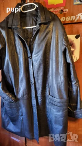 Дамско кожено яке  XL, снимка 3 - Якета - 47891317
