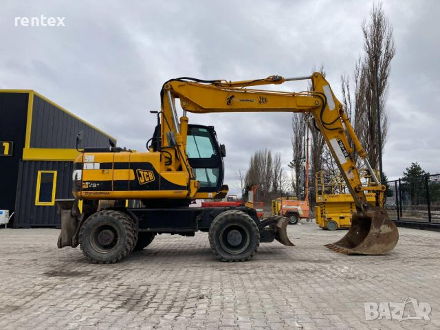 Колесен багер 18т JCB JS145W ПОД НАЕМ от Рентекс
