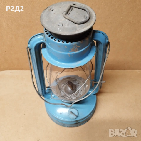 стар газов фенер М, снимка 2 - Антикварни и старинни предмети - 53069690