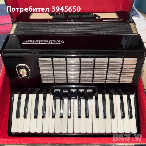 Акордеон Weltmeister 60 баса , снимка 2 - Акордеони - 50756980