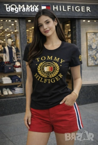 🎯Дамска Тениска Tommy Hilfiger 