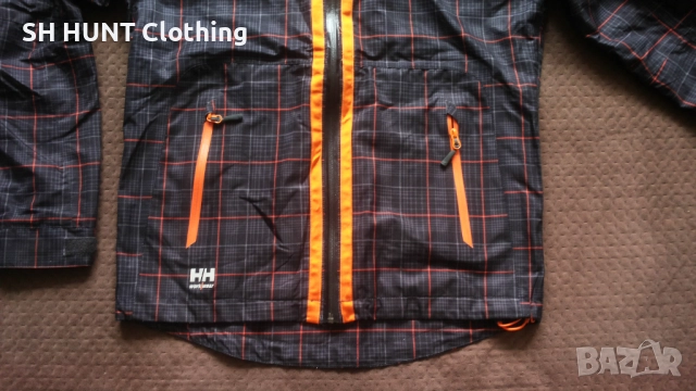 HELLY HANSEN Helly Tech Work Waterproof Jacket размер М работно яке водонепромокаемо W4-142, снимка 3 - Якета - 51982454