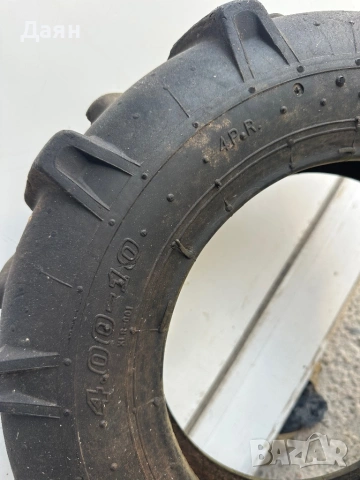 Гумa 4.00- 10 за мотокултиватор, снимка 2 - Гуми и джанти - 53987065
