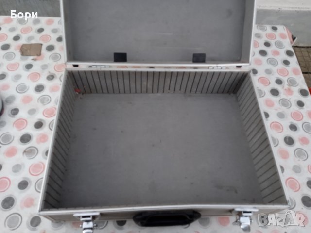 Немски алуминиев куфар 46 х 33 х 16см / 2, снимка 6 - Куфари с инструменти - 39062251