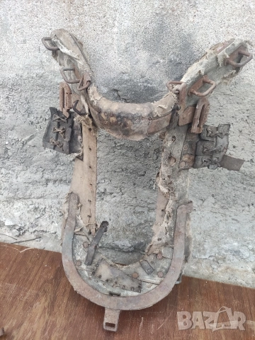 Стар автентичен самар за кон/муле, снимка 3 - Антикварни и старинни предмети - 52815019
