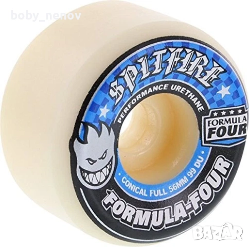 Spitfire Formula 4 Conical Full 56mm 99A, снимка 2 - Скейтборд, ховърборд, уейвборд - 52252143