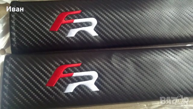 Супер качество черен карбон кожа протектор калъф калъфи за колан за кола автомобил джип + ПОДАРЪК, снимка 12 - Аксесоари и консумативи - 30348021