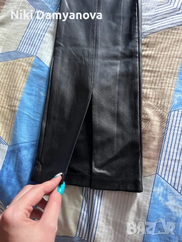 Кожен панталон от New Yorker, размер M/L, снимка 4 - Панталони - 53960501