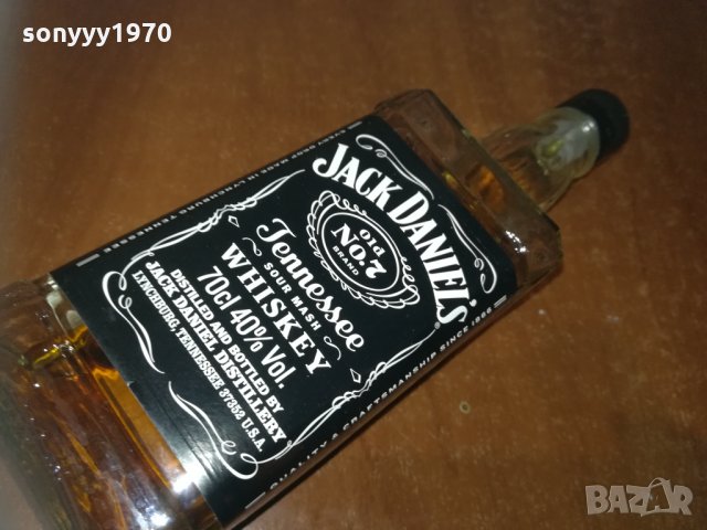 jack daniels-700мл-празно шише за колекция 0102212041