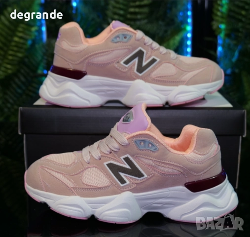 НАМАЛЕНИ Маратонки New Balance 9060 Розово, снимка 7 - Маратонки - 51629808