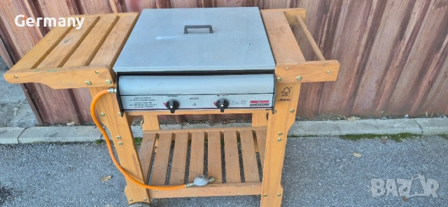 немско газово барбекю на газ скара чугун landman weber, снимка 3 - Скари - 52226988