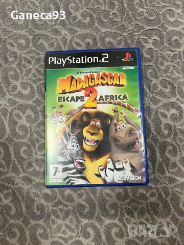 PlayStation 2 Madagascar escape 2 Africa игра за