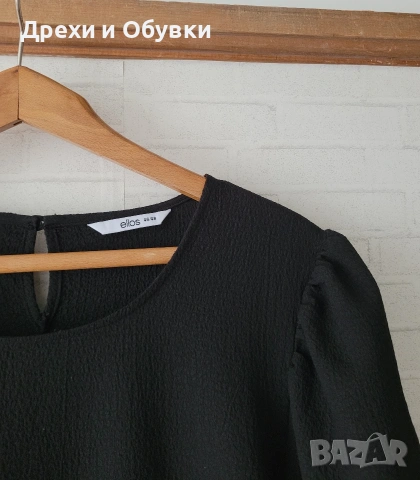 Черна елегантна рокля ELLOS , снимка 6 - Рокли - 54308683