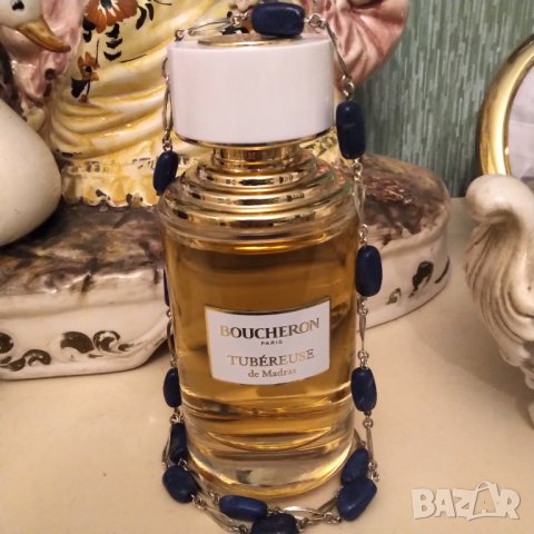 Авторска сребърна огърлица с естествен лапис лазули , снимка 4 - Колиета, медальони, синджири - 38441961