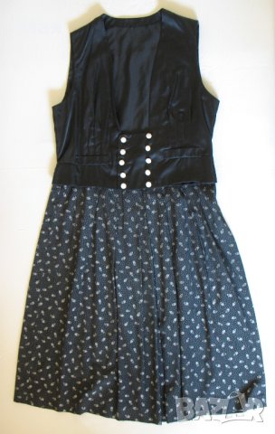 Копринен костюм (точки 2 в едно) от 3 части, снимка 7 - Костюми - 31537758