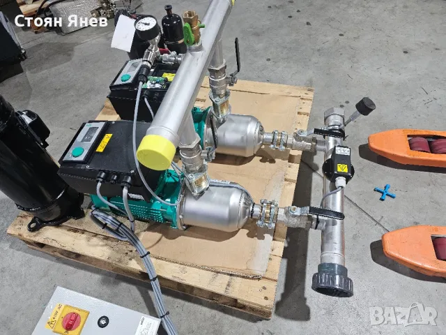 Помпена група - центробежна помпа Wilo MHIE406N - 2.2 KW - инверторна