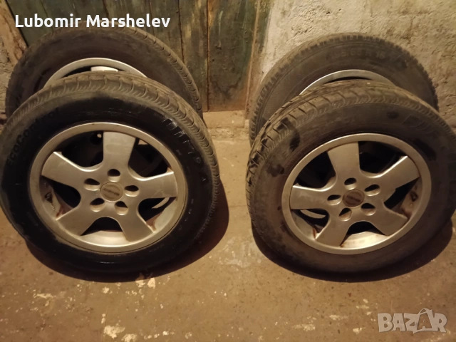 Алуминиеви джанти с летни гуми, снимка 3 - Гуми и джанти - 53951513