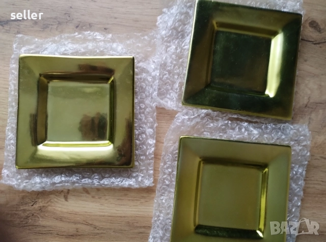 Комплект декоративни керамични чинии , снимка 2 - Декорация за дома - 52100021