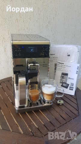 Кафемашина Saeco GranBaristo Avanti с bluetooth, тъч скрийн, БГ меню. Обслужена изцяло!, снимка 2 - Кафемашини - 42178074