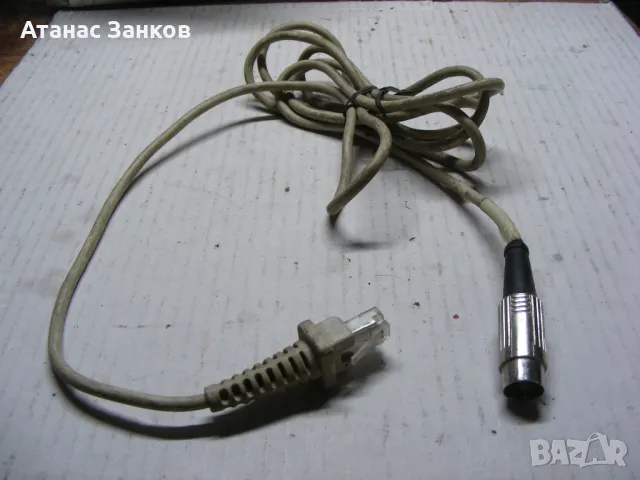 Кабел за механична ретро клавиатура 5 DIN стандарт, снимка 7 - Клавиатури и мишки - 35367032