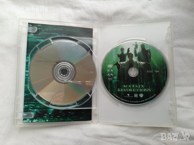 Матрицата Революции, Два броя нови дискове във опаковка !!!, снимка 4 - Други жанрове - 39947679