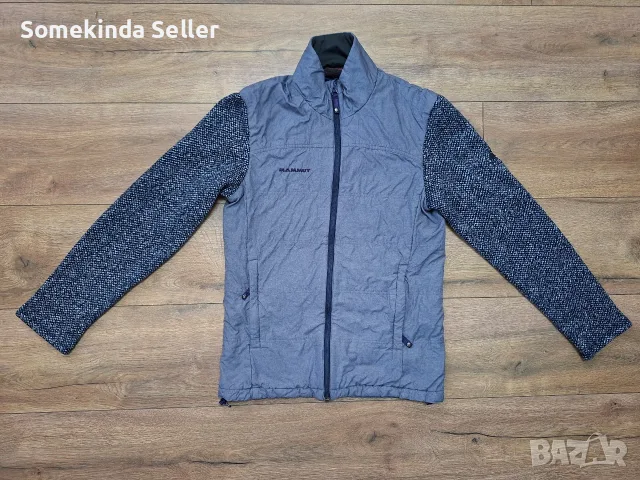 Mammut Hybrid Jacket Size S Мамут Мъжко Яке Размер С Синьо Сиво