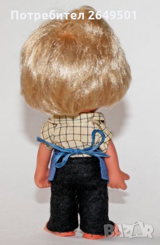 Немска кукла ГДР Марка VEB Spielwaren Schalkau 1960те, снимка 2 - Колекции - 34969433