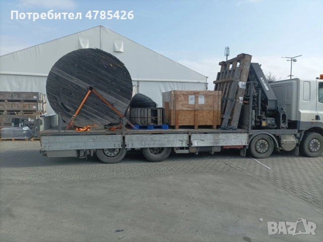 камион с кран транспорт и товаро разтоварни услуги професионално решение, снимка 7 - Други оферти за работа - 54065360