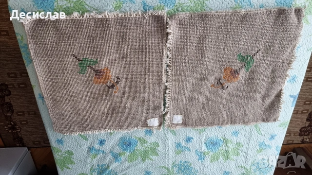 Китеници от чиста вълна-5 бр., снимка 2 - Покривки за легло - 54155102