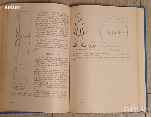 Книгата "KADINLARA KILAVUZ" е ръководство,  свързано с домакинство, готварство и шиене, издадено от , снимка 6 - Художествена литература - 52893534