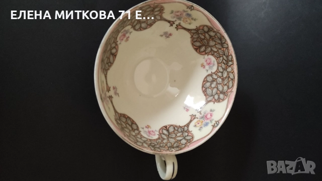 Schrinding Bavaria един прекрасен и доста стар троен сет за чай/дълго кафе, снимка 8 - Сервизи - 52542240