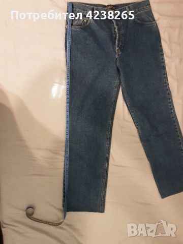 дънков панталон "Simply" син, нов №34/48, снимка 2 - Панталони - 52412947