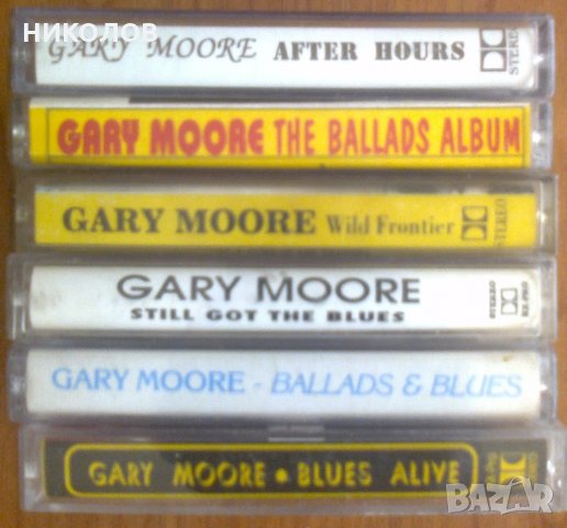 GARY MOORE, снимка 4 - Аудио касети - 33869393