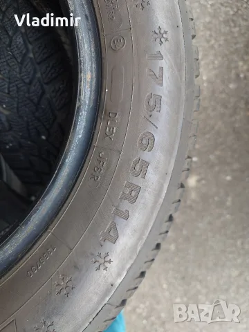 Зимни гуми Dunlop 175/65/14, снимка 6 - Гуми и джанти - 56233584