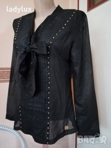 Glamorous, Дамска Блуза с панделка. Код 1726, снимка 3 - Блузи с дълъг ръкав и пуловери - 36679726