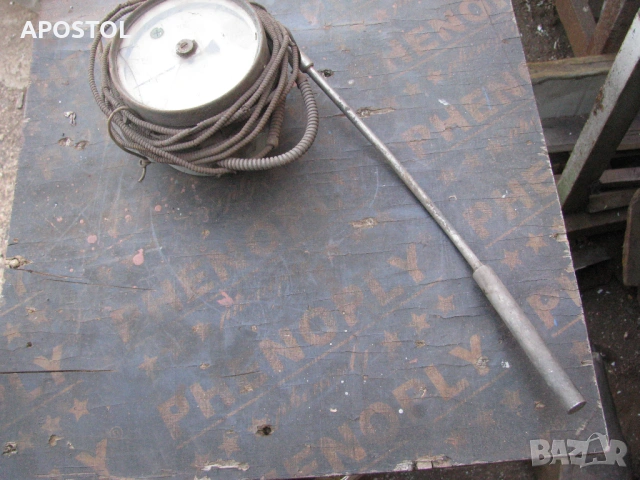 термометър биметален 