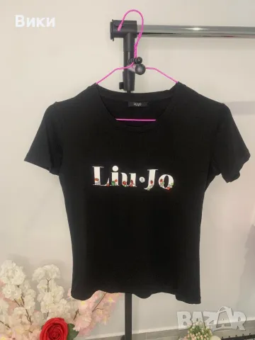 Тениска на Liu Jo размер S, снимка 5 - Тениски - 49600620