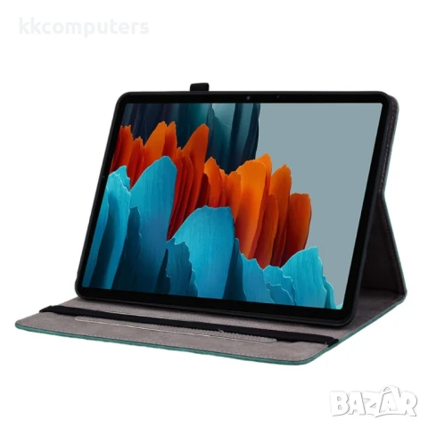 Samsung Galaxy Tab S9 SM-X716 Butterfly Rose Кожен Калъф и Протектор, снимка 9 - Калъфи, кейсове - 51126878